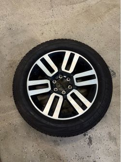 Toyota 4Runner tire and rim