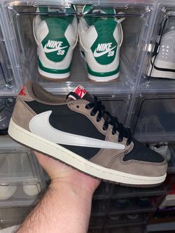 Jordan 1 Low Travis Mocha(8.5US)