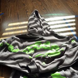 1:1 Sp5der Beluga Hoodie 'Slate Grey/Green' | Size Small / New |