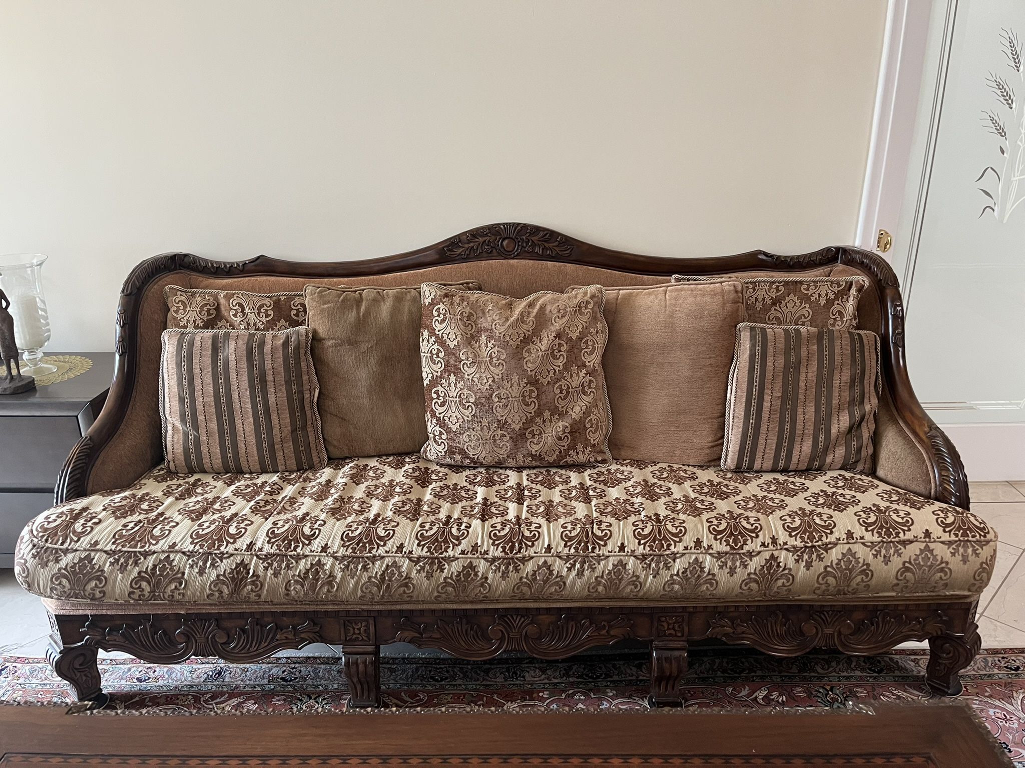 A Set Of Sofa And Loveseat $300