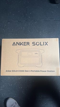 Anker Solix C1000 gen 2 Power Station