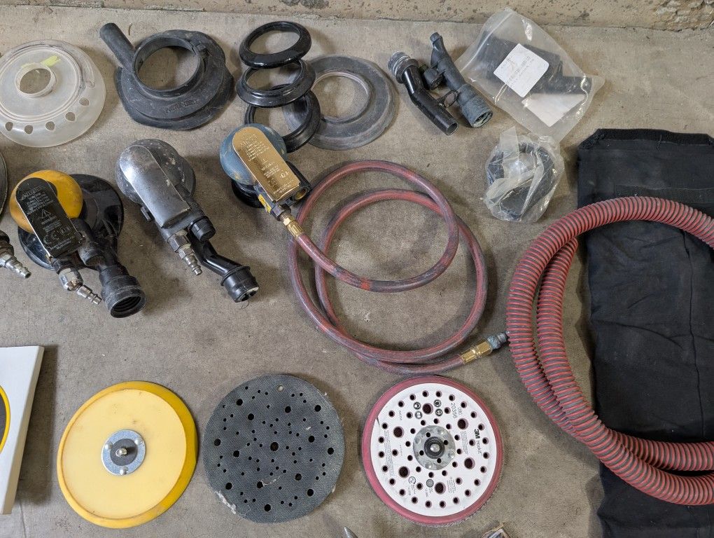 Pneumatic Air Sanding Tools Assortment