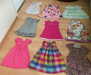 4T girls spring/ summer clothes - 9 dresses