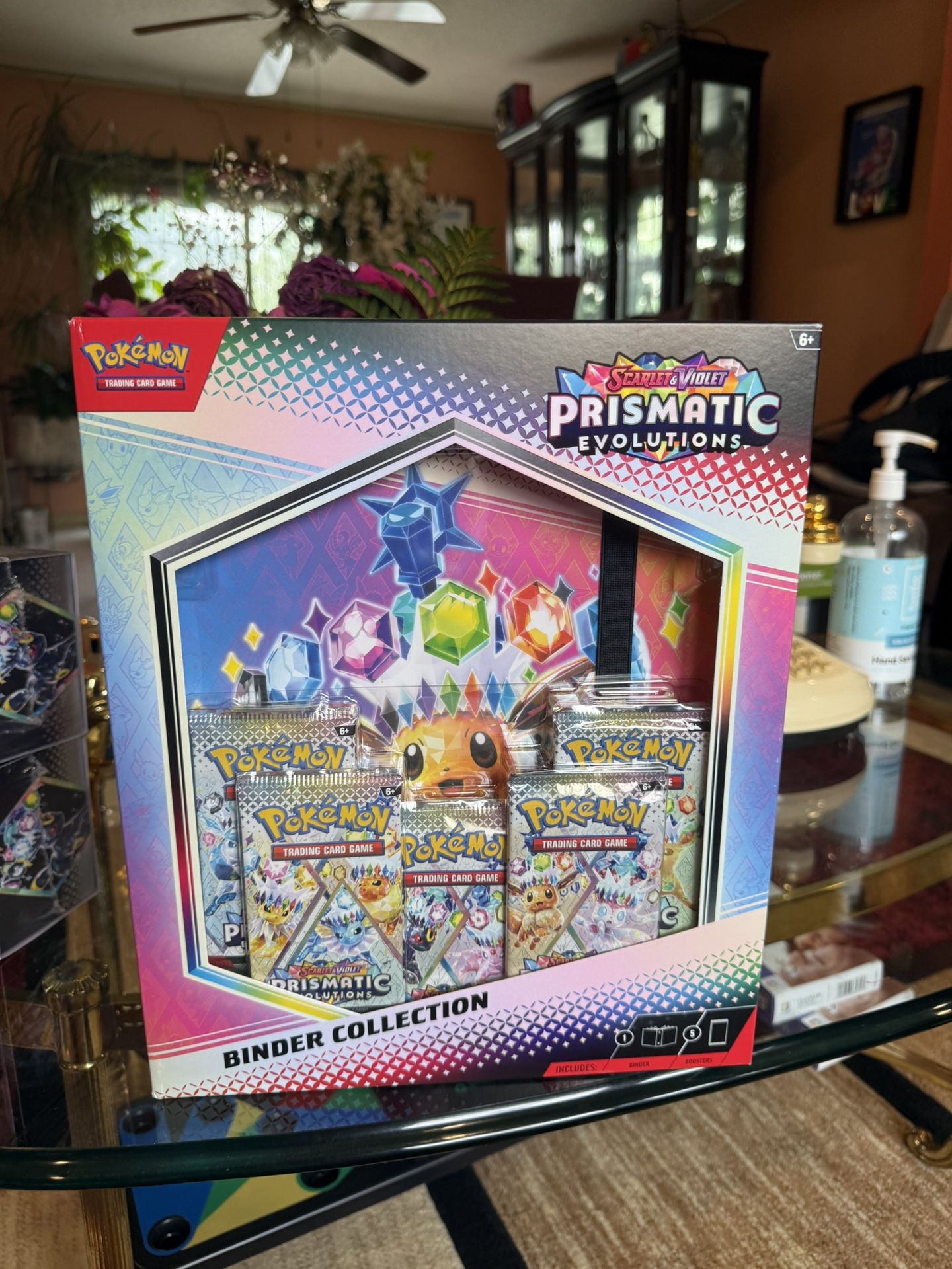 PRISMATIC EVOLUTION BINDER COLLECTION 4x Lot
