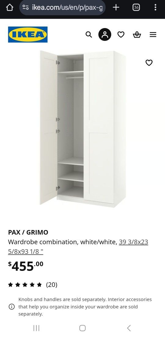 Pax Grimo White