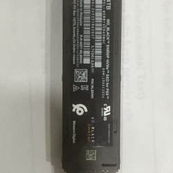 WD- Black Ssd Game Drive