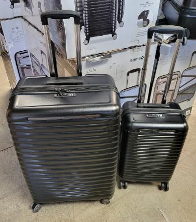 Samsonite Element XLT 2.0 2 Pc Set 20” Carry-On & 27” Check-In Black Maletas