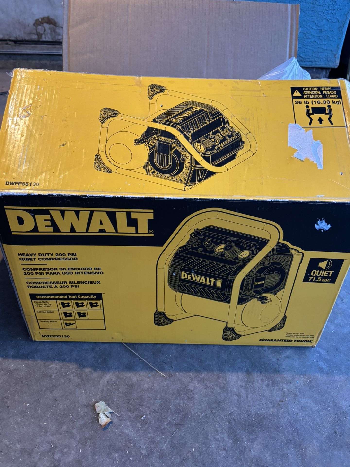 DeWalt Air Compressor 