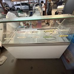 Ice cream freezers. 1-12, 1-10, 3- 8 hole freezers 