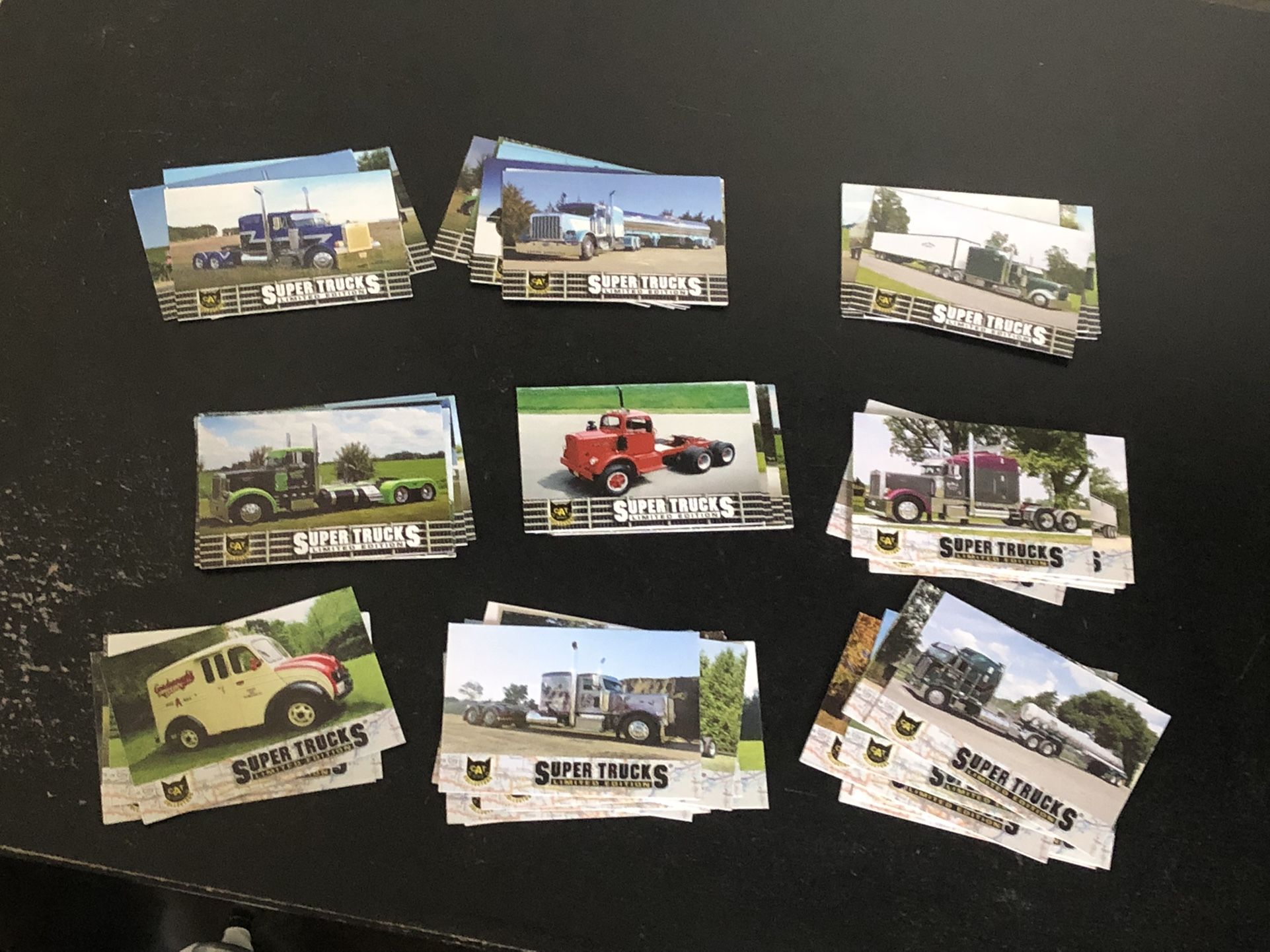 Lot Of 59 Cat Scale Super Truck Limited Edition Trading Cards Series 14 & 15