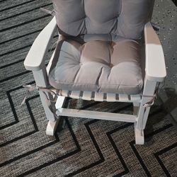 Handmade Wooden Childs Rocking Chair