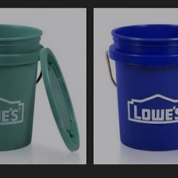 Lowe’s Teal Mini Buckets - All Colors