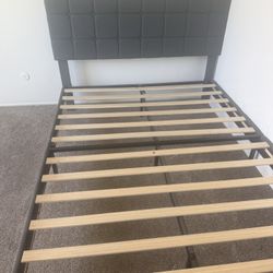 Queen Bed Frame Brand New Open Box 