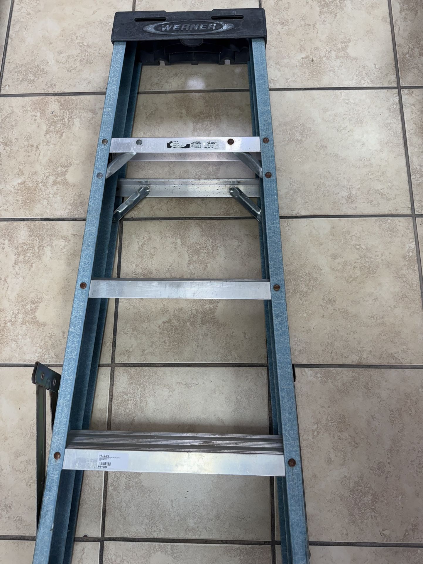 WERNER LADDER FS108 MK10 FIBERGLASS (US)