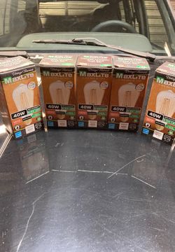 Vintage lightbulbs very cool