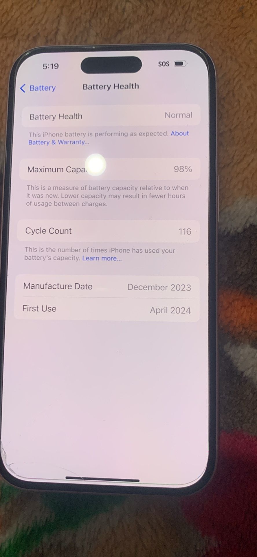 Brand New iPhone 15 128gb