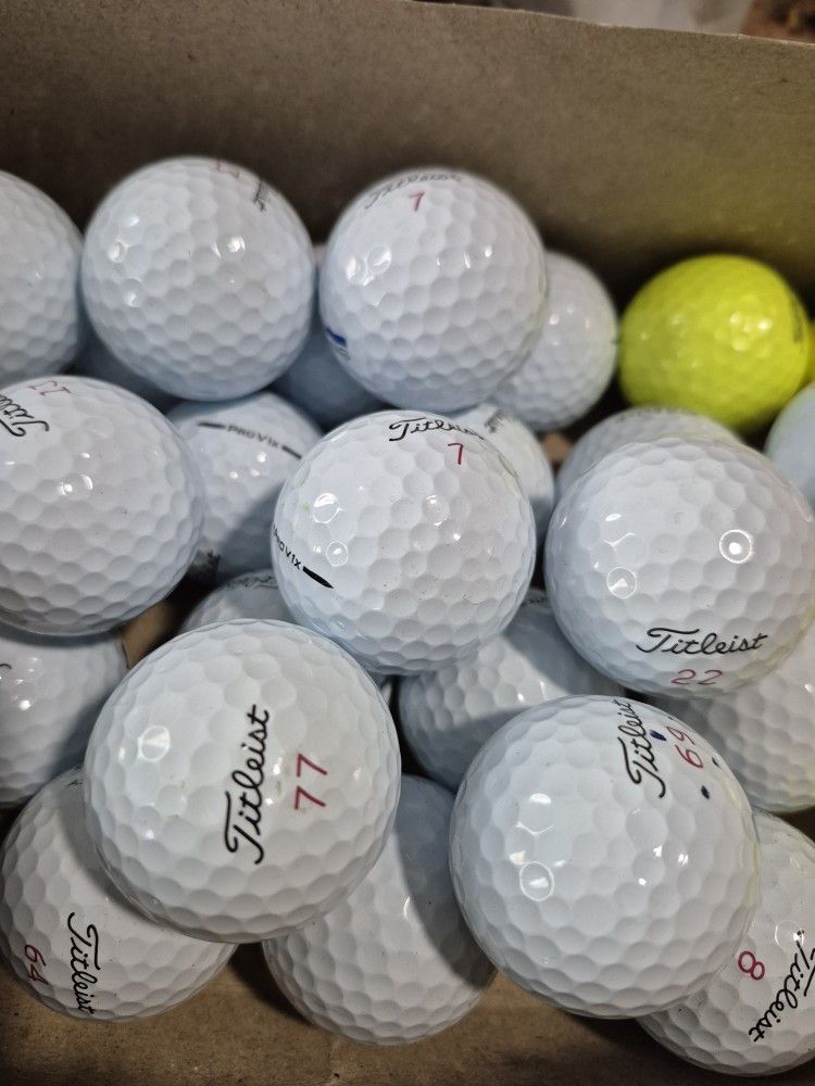 24 Titleist Pro V1x High Numbers Mint Condition