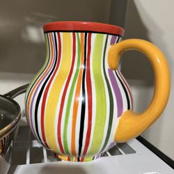 Crate & Barrel Pitcher  