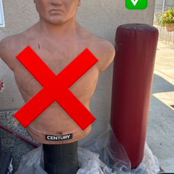 Red Kick/punching Bag Available 
