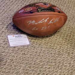 Malcolm Butler Autographed Signed Football 