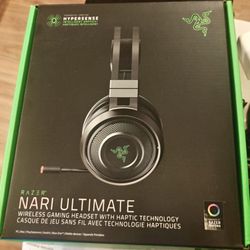 new Razer Nari Ultimate wireless gaming headset with Haptic technology & RGB