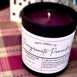 Soy Pomegranate Pomander Candle