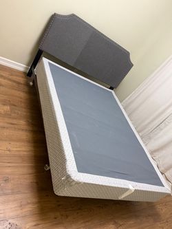 Headboard/adjustable bed frame/box spring