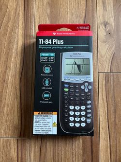 Ti 84 Plus graphics calculator