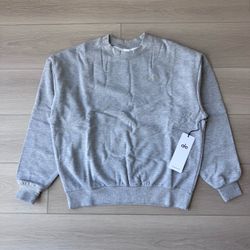 Alo Yoga Grey Crewneck Sweatshirt New with Tags