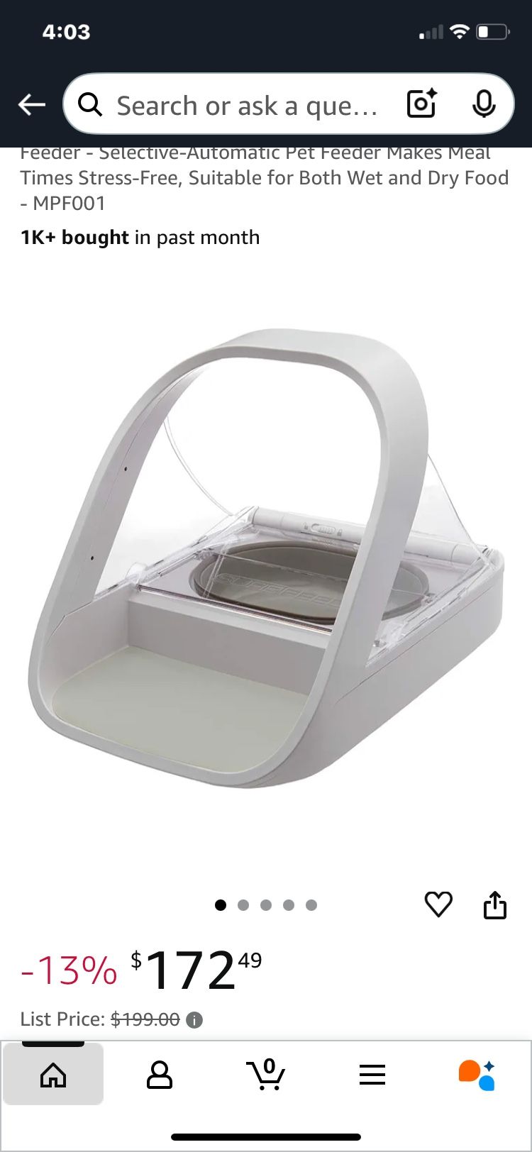 Automatic pet feeder