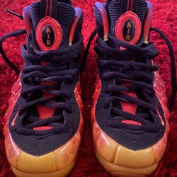 Nike Air Foamposite Pro Prm Area 72 Asteroid Shoes, Used 