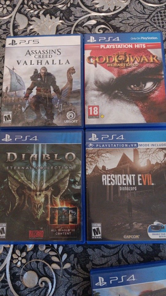 Ps5 And Ps4 Games 