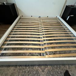 IKEA Malm Bedframe with Luroy Wooden Slates