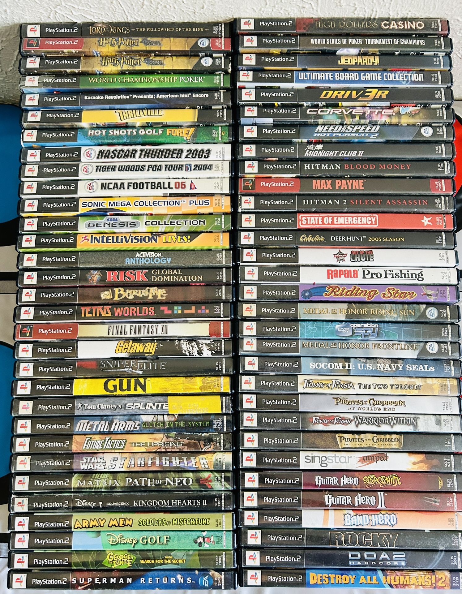 PS2 Sony PlayStation 2 Games ( Must See )