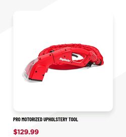 RugDoctorPro Motorized Upholstery Cleaning Tool