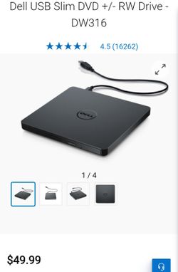 DELL EXTERNAL USB DVDRW DRIVE