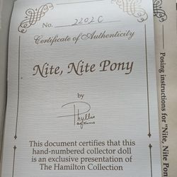 My Little Pony With Doll Never Played With Still In From 1995 Al Original  