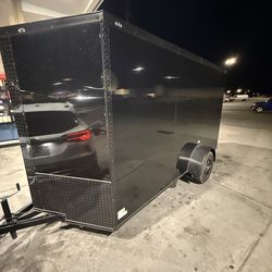 Premium Black Upgraded Box trailer