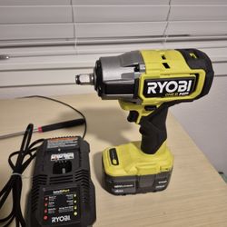 Ryobi One +hp Brushless Impact Wrench 1/2"