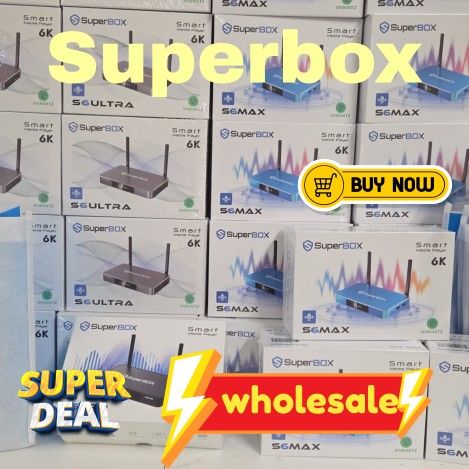 SuperBox S6 Max S6 Ultimate TV Solution TV BOX