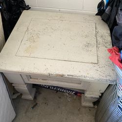 Rustic End Table 