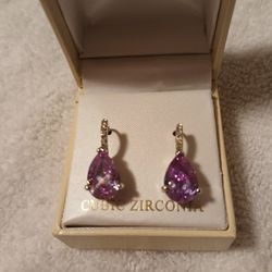Beautifu Amethyst Earings 