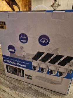 Security Camera System, 4PCS Pan & Tilt 2K Outdoor Security Camera, 10CH Smart NVR, Smart Human Detection, Spotlight, 60 Days Local Storage,

Never us