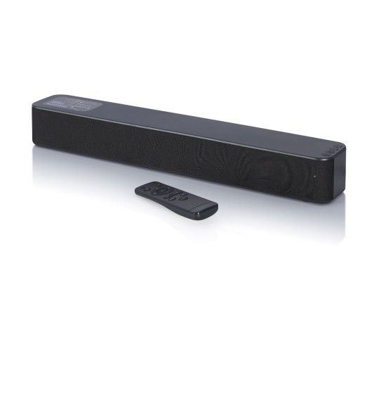 Onn 20" 2.0 Soundbar With Bluetooth, 2 Speakers