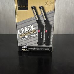Rechargeable Work Lights - 4 Pack