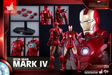 Iron Man Mark IV Marvel Sixth Scale Figure by Hot Toys Sideshow Exclusive