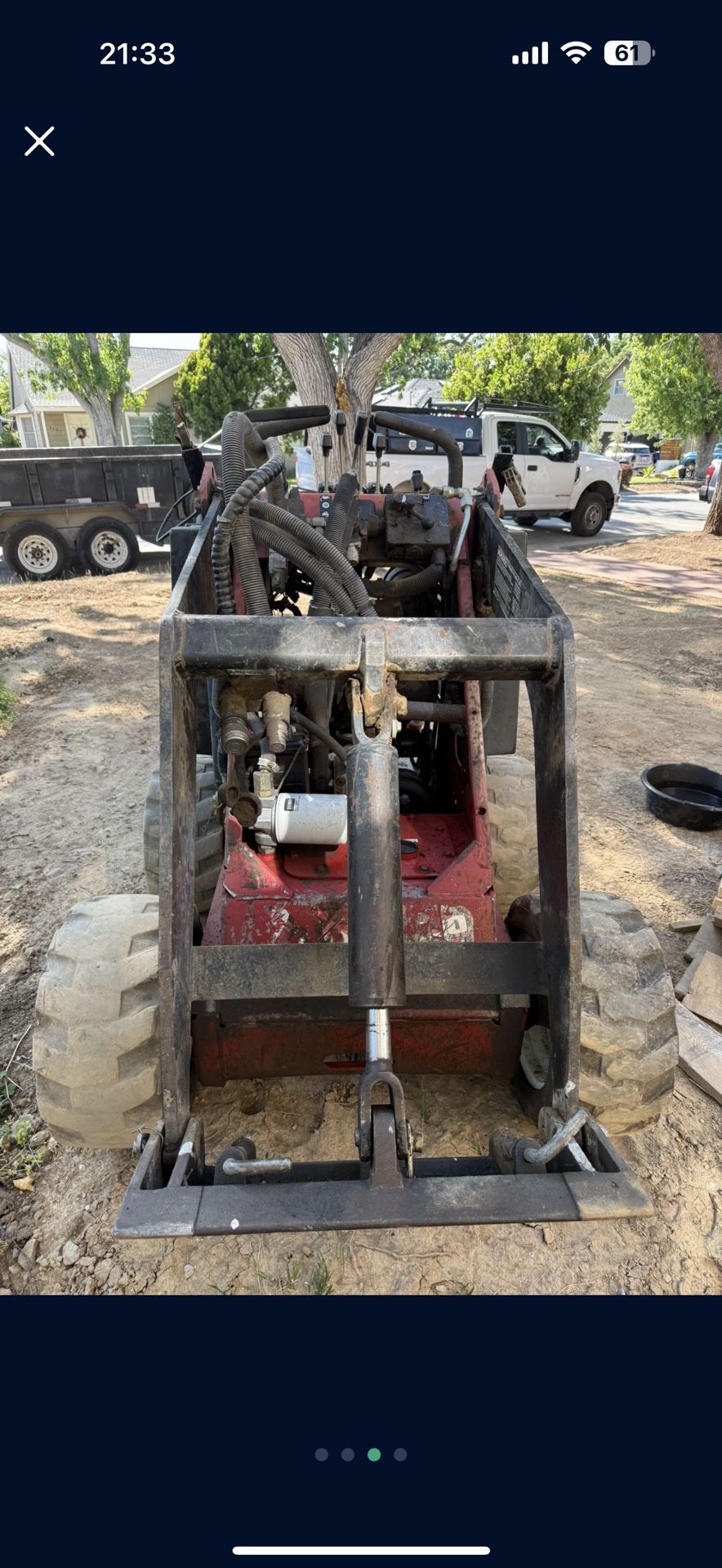 Early 2000s Toro Dingo 322 Tractor Mini Skid Steer