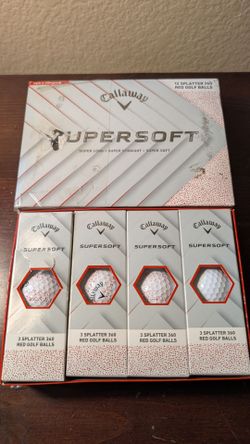 Callaway Golf Supersoft Golf Balls (2025) - One Dozen
