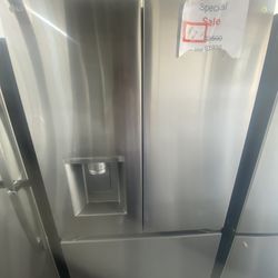 Brand New Silver Refrigerator 
