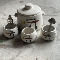 Ceramic Kitchen Canister Set